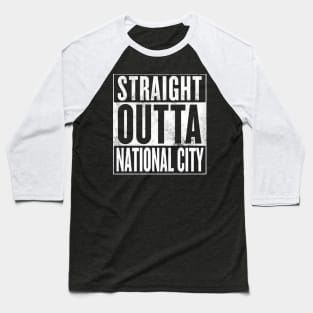 Straight Outta National City Baseball T-Shirt